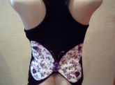 Blusinha em Patchwork Borboleta
